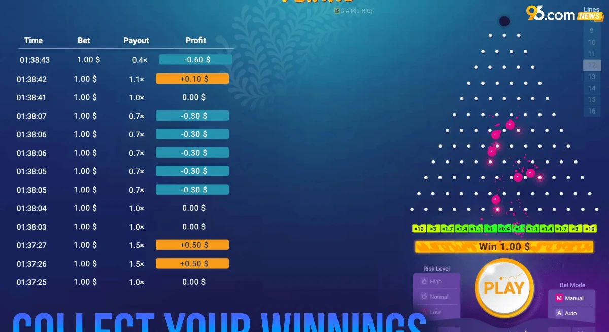 plinko game online real money 