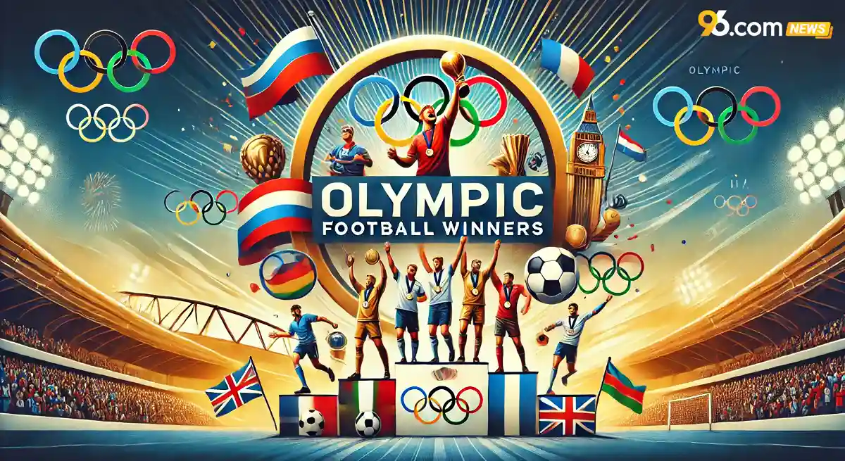 olympic football winners list by year