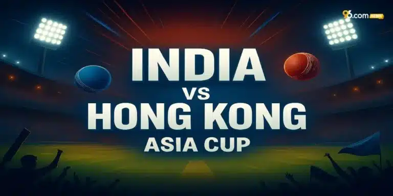 Copa de críquet de Asia entre India y Hong Kong
