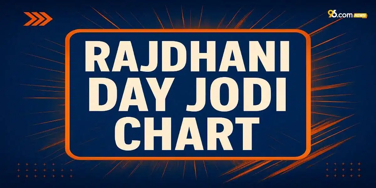Rajdhani Day Jodi Chart