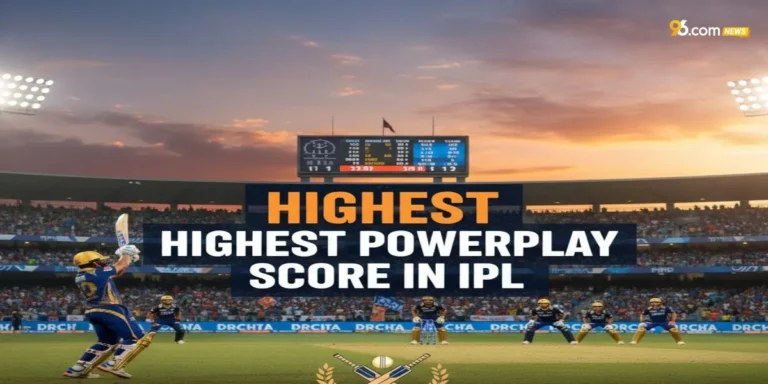 Puntuación más alta en Powerplay en la IPL