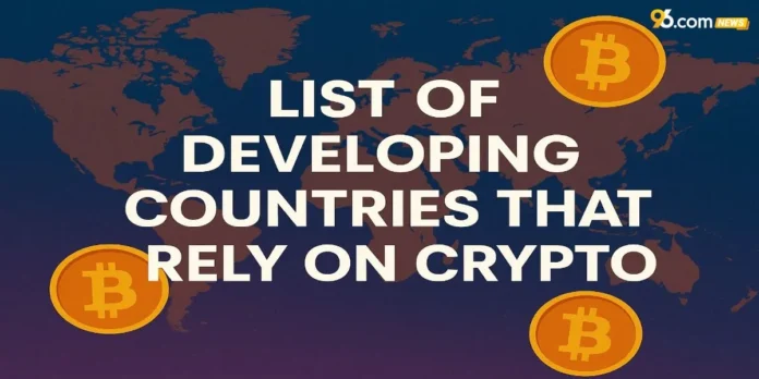 list of developing countries that rely on crypto