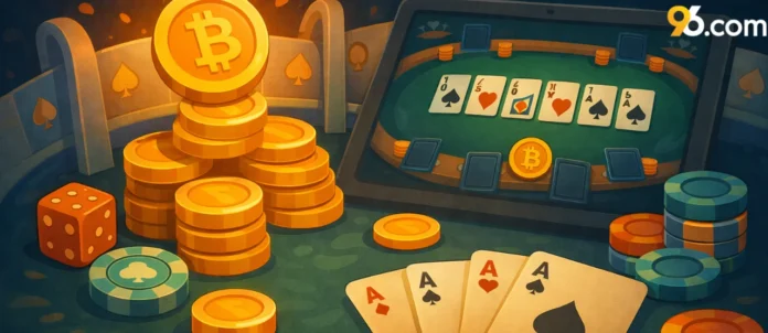 بوكر العملات الرقمية 2026 - أفضل المواقع، غرف البوكر، منصات بدون التحقق من الهوية، وكيفية اللعب بالعملات الرقمية