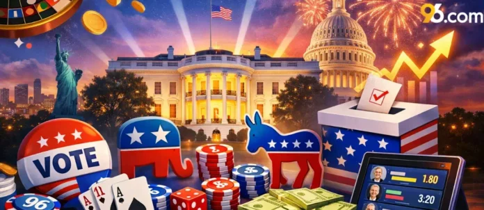 Can You Bet on the Election A Complete Guide to Election Betting on 96.com (1) Can You Bet on the Election A Complete Guide to Election Betting on 96.com (1)