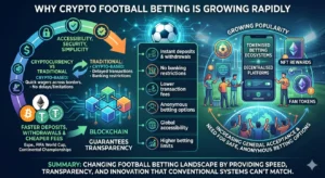 Why Crypto Football Betting is Growing Rapidly