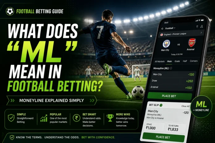 What Does 'ML' Mean in Football Betting